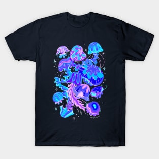 Suite of the Jellies Isolated T-Shirt